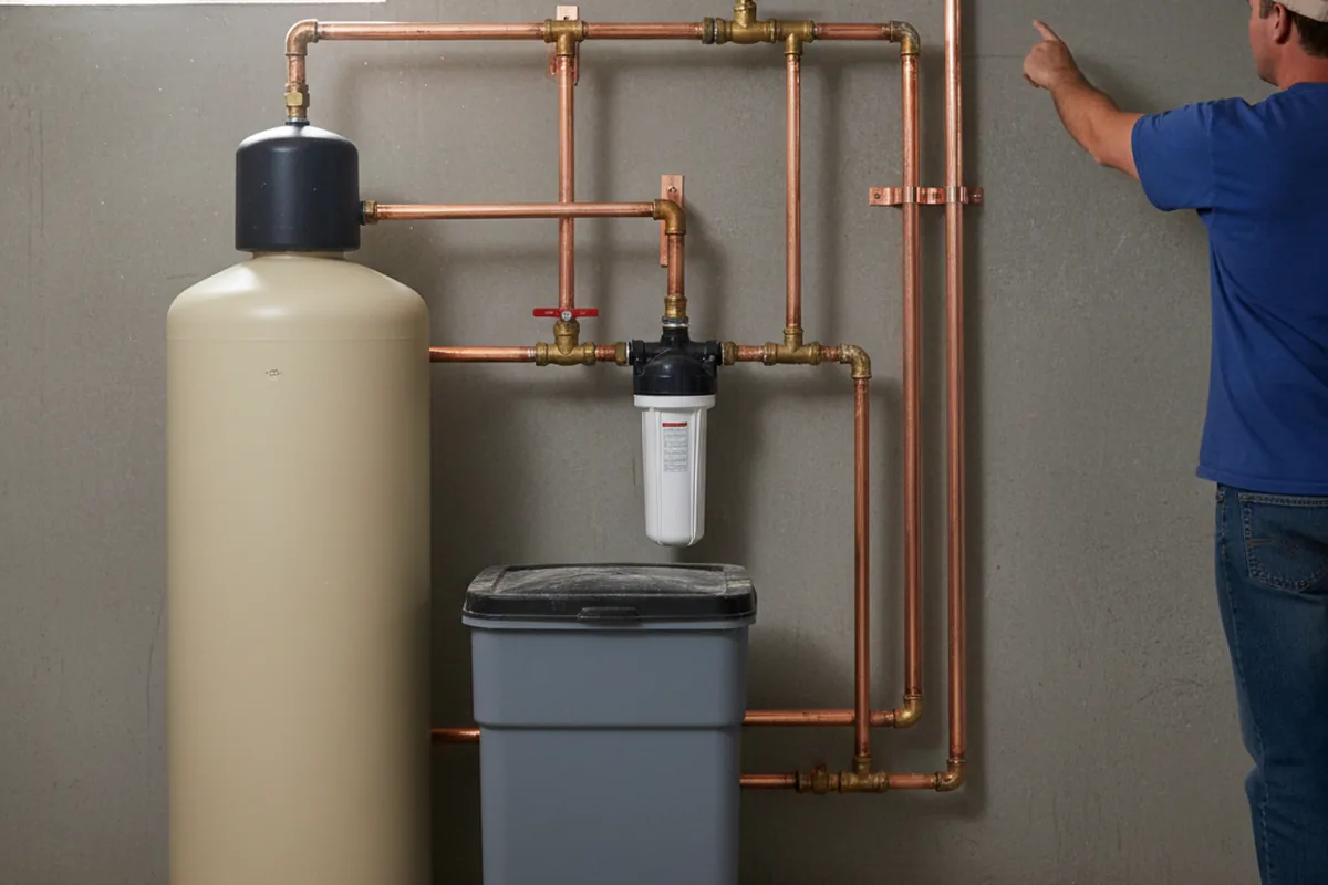 Whole-house water treatment system installed in Honomu